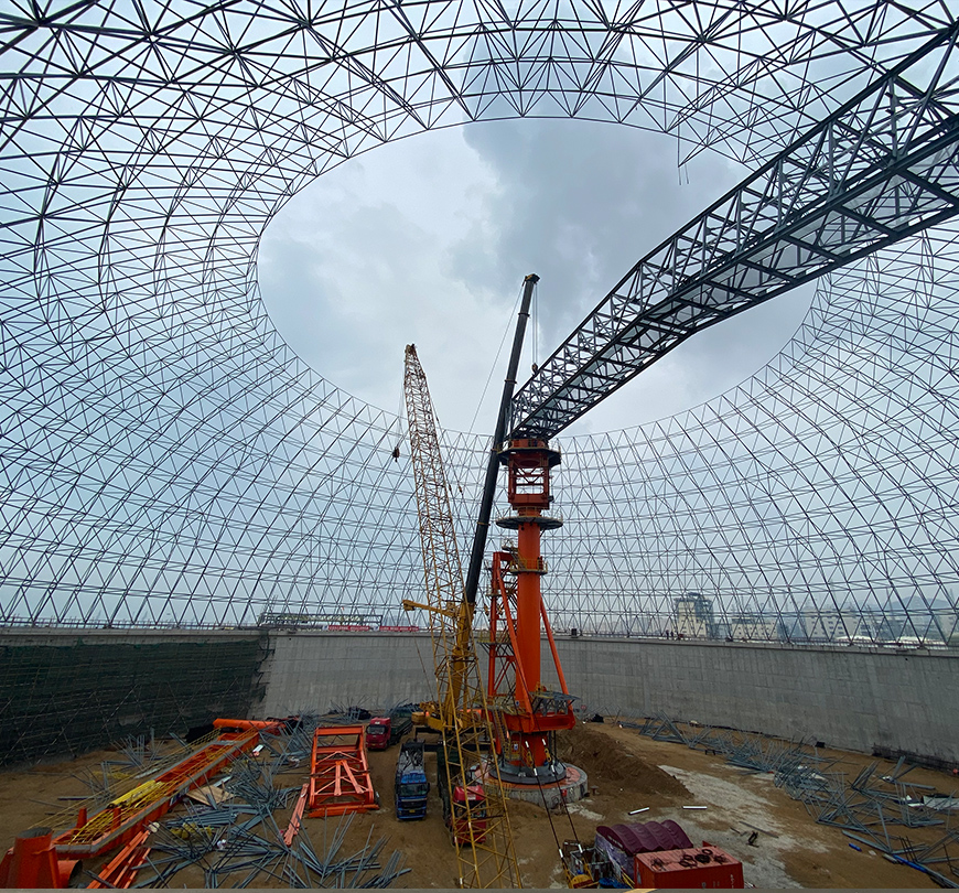 2020年萬華熱電鋼架